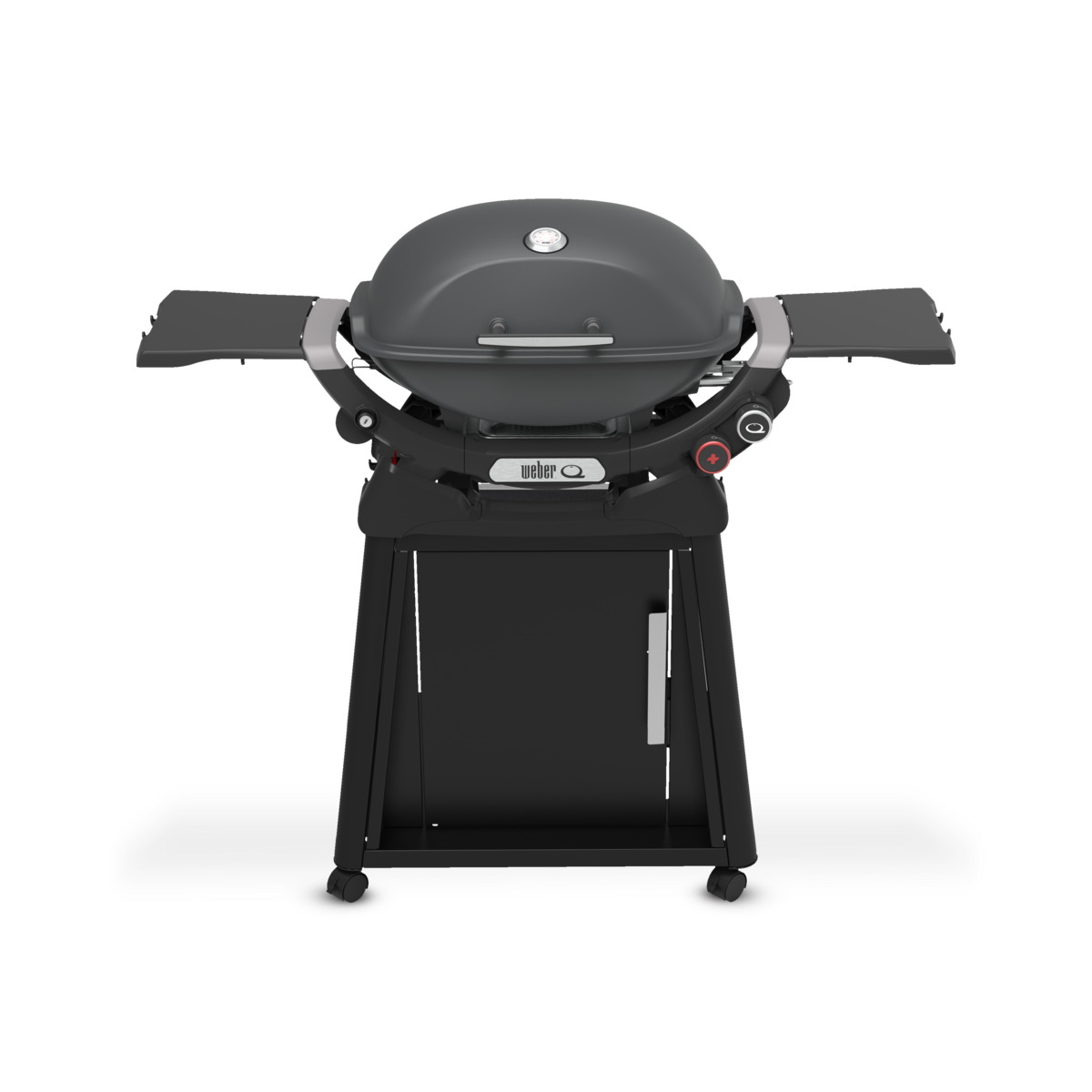 Weber Q 2800N Gas Grill with Premium Stand Charcoal Luxe Barbeque Company