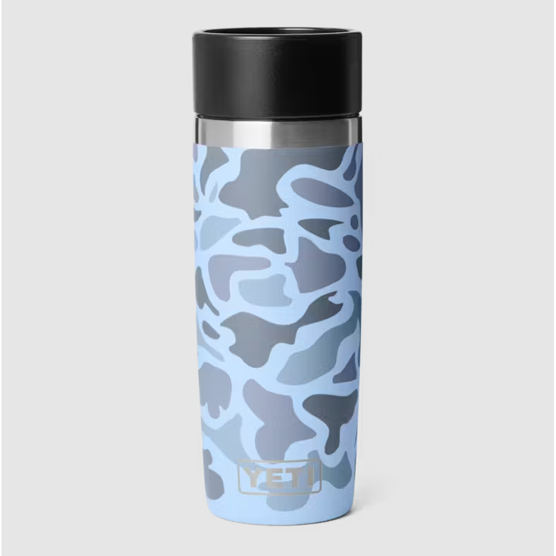 日本未発売 青迷彩柄 YETI Rambler 18oz Bottle camo Yeti Rambler 16oz/473mL Travel Bottle - Blue Camo – Luxe Barbeque