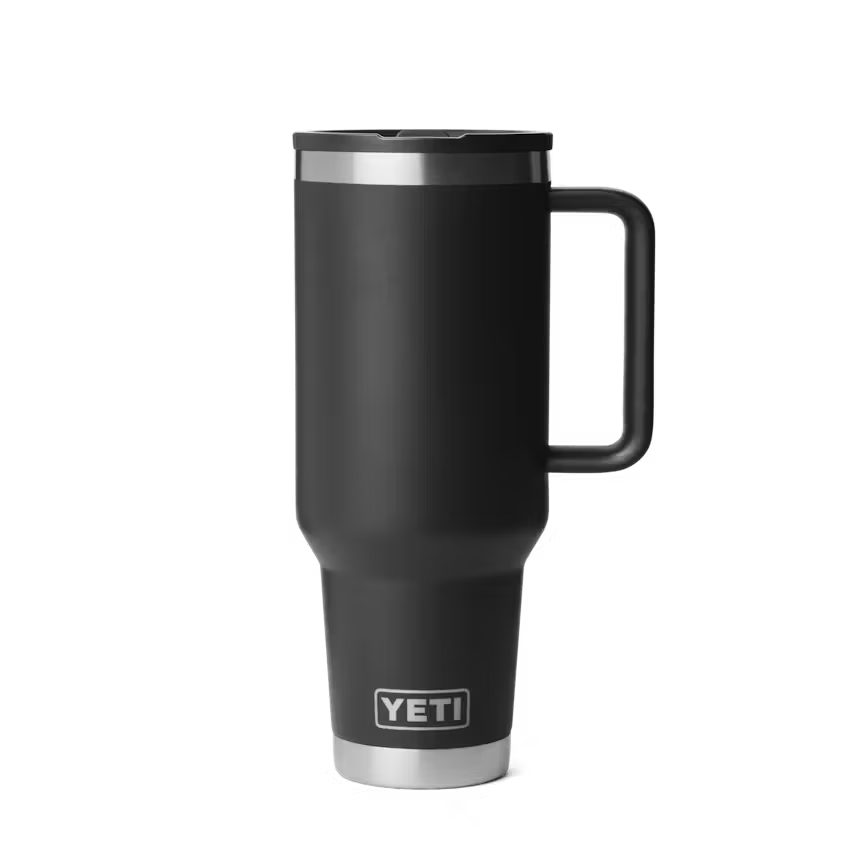 Yeti Rambler 1.18L/40oz Travel Straw Mug - Black – Luxe Barbeque