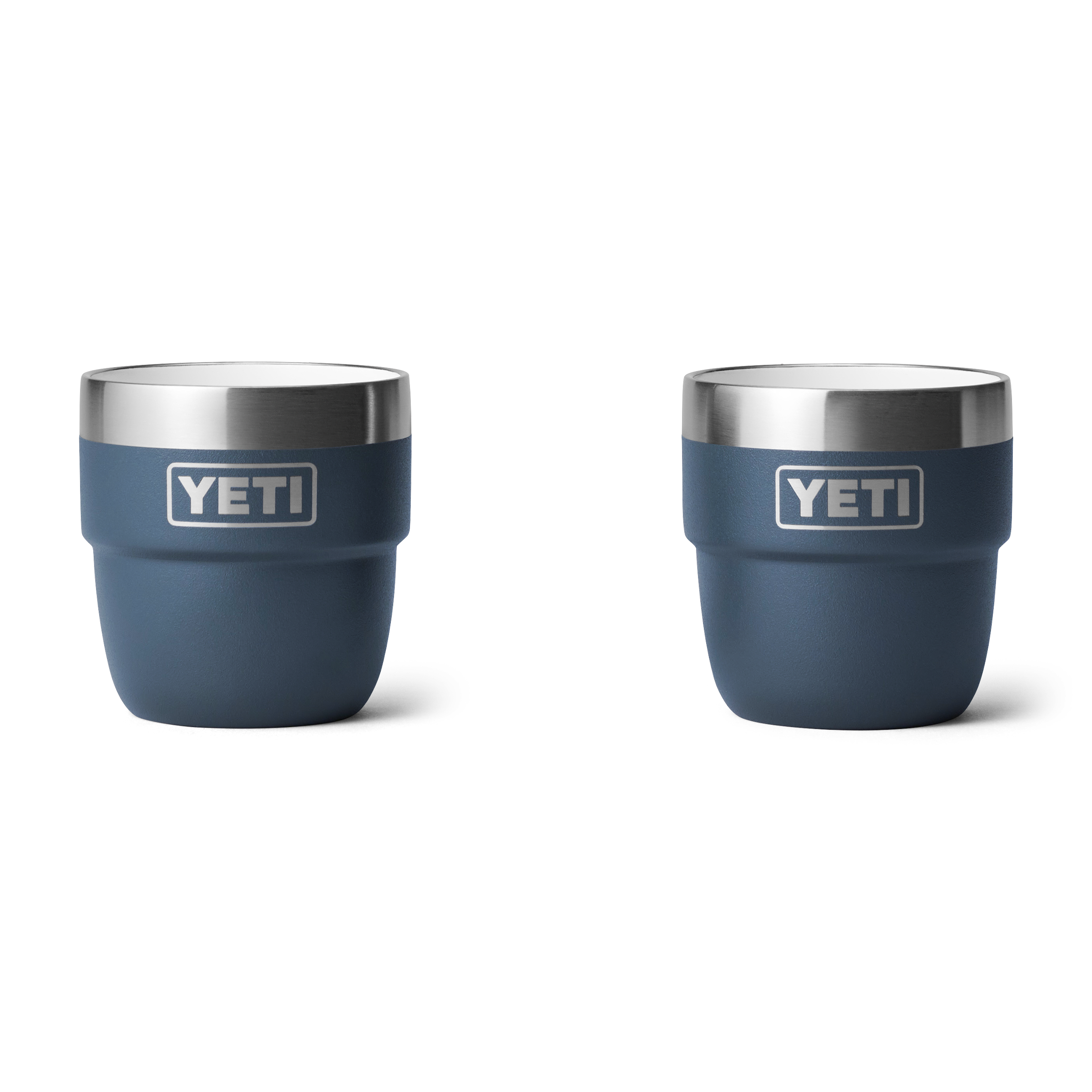 Yeti Rambler 4oz/118ml Stackable Cups - Navy – Luxe Barbeque Company Yeti Rambler 4oz/118ml Stackable Cups - Navy – Luxe Barbeque Company