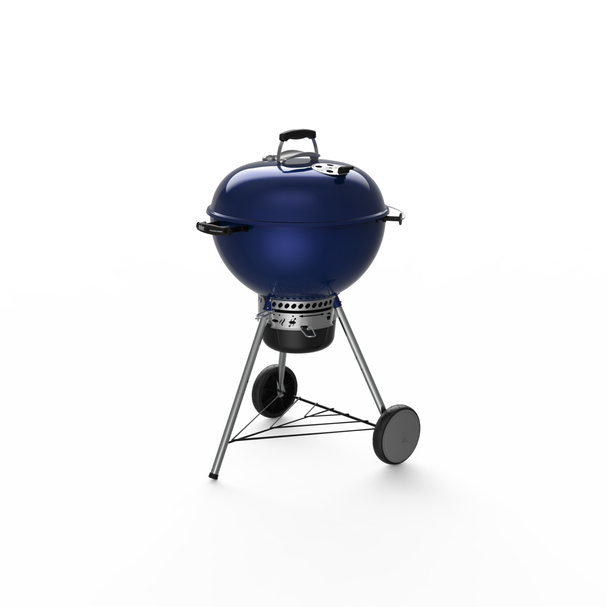 Weber Master-Touch Charcoal Grill Deep Ocean Blue – Luxe