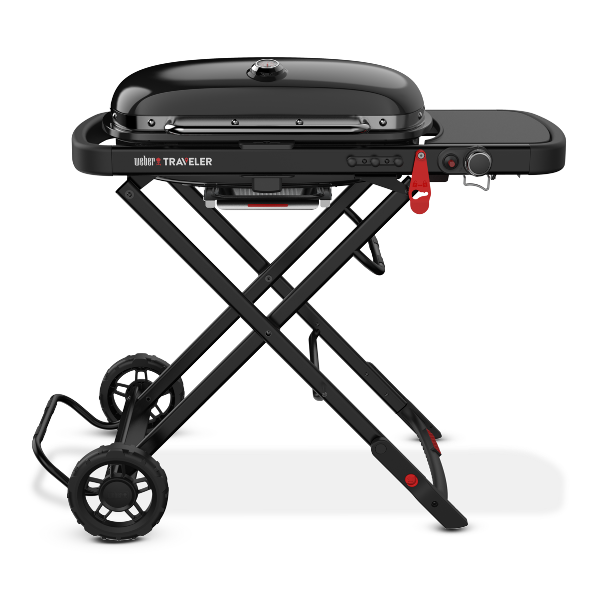 Weber Traveler Portable Gas Grill Stealth Edition