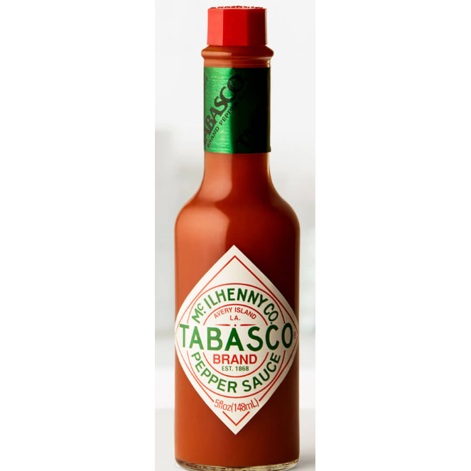 Tabasco - Original Pepper Sauce 142ml – Luxe Barbeque Company