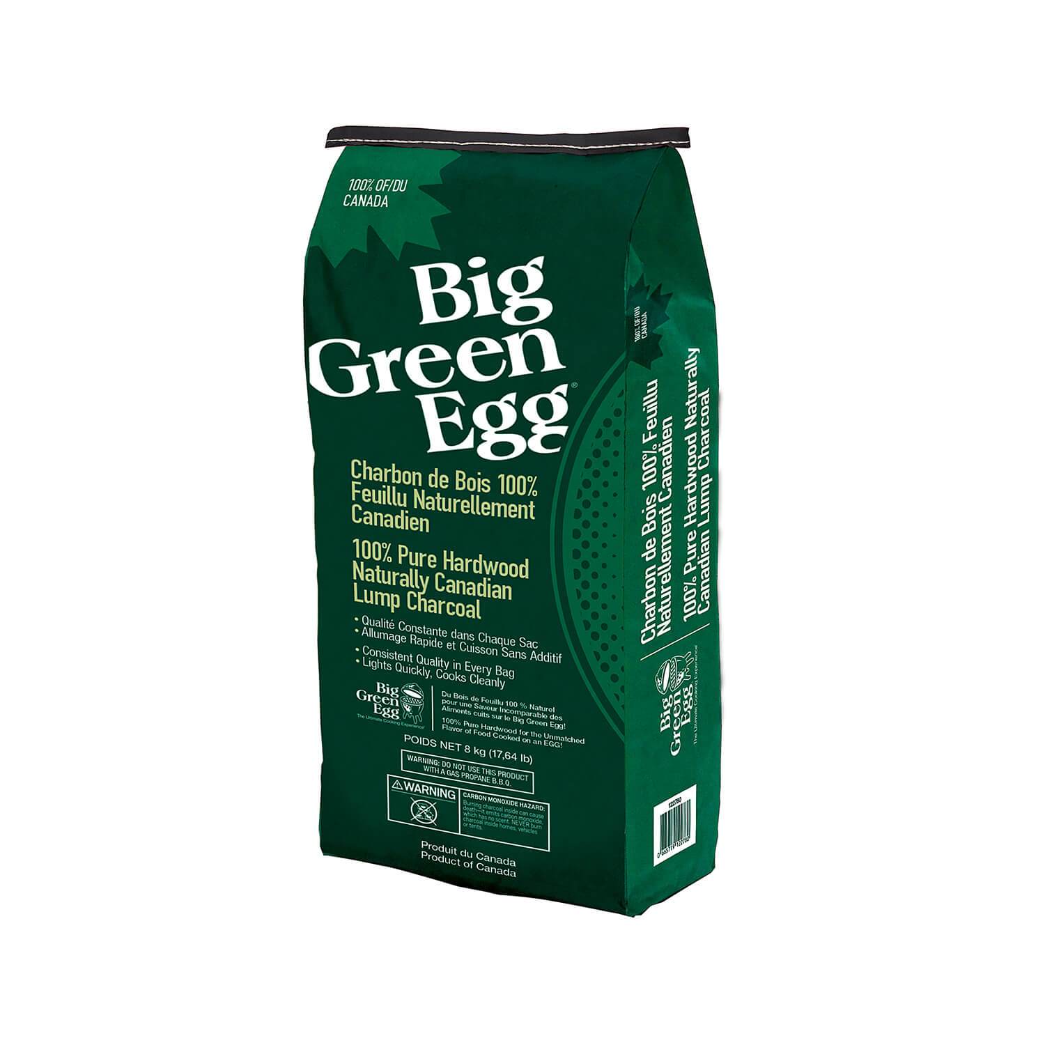 Big Green Egg 100% Natural Lump Charcoal Canadian Maple – Luxe