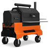 Yoder YS640S Competition Pellet Grill with Storage Drawer - Orange