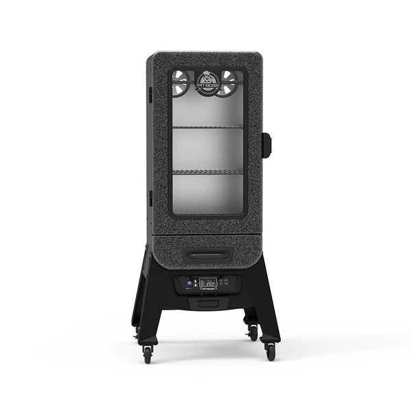 Pit Boss - 3 Series Electric Vertical Smoker - Silver Hammertone Pit Boss - 3 Series Electric Vertical Smoker - Silver Hammertone