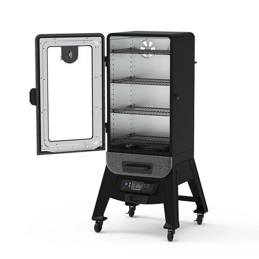 Pit Boss - 3 Series Electric Vertical Smoker - Silver Hammertone