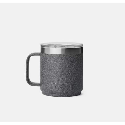 Yeti Rambler 10oz/295ML CL Stackable Mug With Magslider Lid - Black Stone