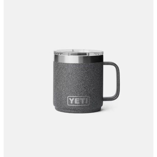 Yeti Rambler 10oz/295ML CL Stackable Mug With Magslider Lid - Black Stone