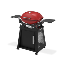 Weber - Q 2800N+ Gas Grill with Premium Stand - Flame Red