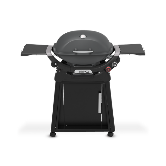 Weber - Q 2800N+ Gas Grill with Premium Stand - Charcoal