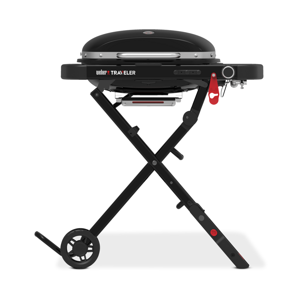 Weber Traveler Compact Portable Gas Grill Luxe Barbeque Company