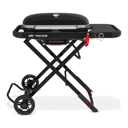 Weber - Traveler WW Portable Gas Grill - Black