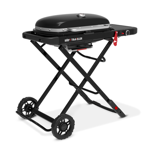 Weber - Traveler WW Portable Gas Grill - Black