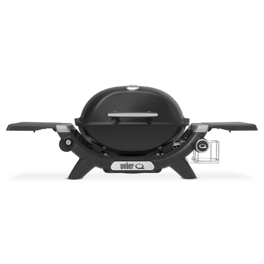 Weber Q 1200N Gas Grill - Midnight Black