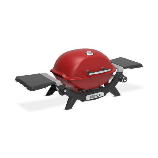 Weber Q 1200N Gas Grill - Flame Red