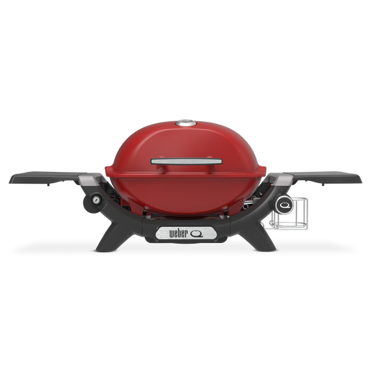 Weber Q 1200N Gas Grill - Flame Red