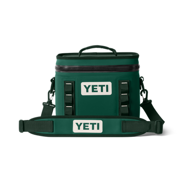 Yeti Hopper Flip 8 Soft Cooler - Black Forest Green