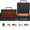 Blackstone - Culinary 22” XL Pellet Combo