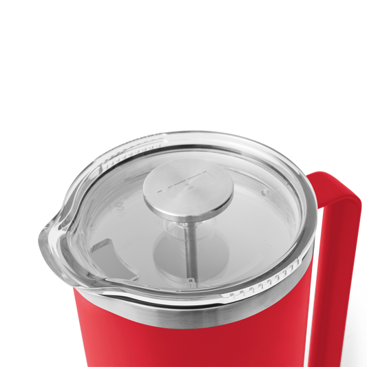 Yeti Rambler 64oz/1.89L French Press - Rescue Red