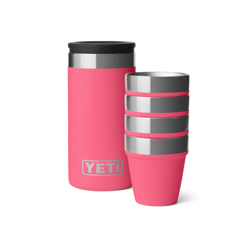 Yeti Shot Glasses & Case - Tropical Pink