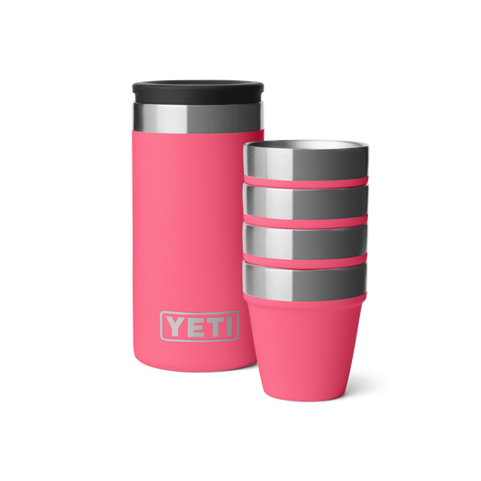 Yeti Shot Glasses & Case - Tropical Pink