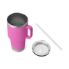 Yeti Rambler 35oz Mug With Straw Lid - Wildflower Fuchsia