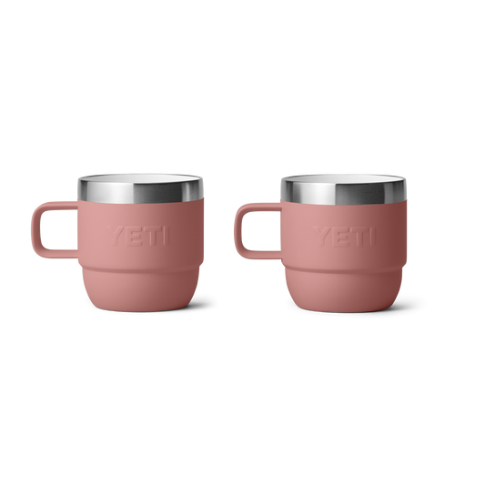 Yeti Rambler 177ML/6oz Stackable Mugs - Sandstone Pink