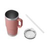 Yeti Rambler 25oz Mug With Straw Lid - Sandstone Pink