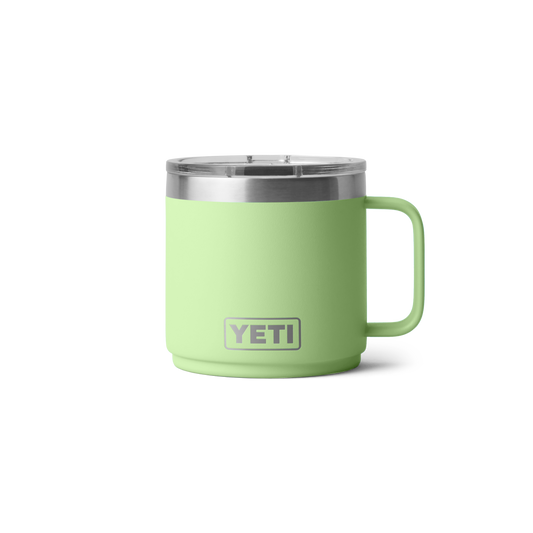Yeti Rambler 14oz/414ml Stackable Mug 2.0 with Magslider Lid - Key Lime
