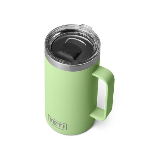 Yeti Rambler 24oz/710ml Mug with Magslider Lid - Key Lime