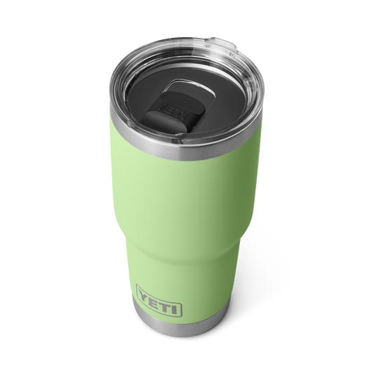 Yeti Rambler 30oz/877ml Tumbler with Magslider Lid - Key Lime