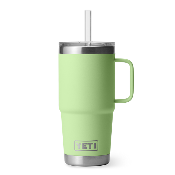 Yeti Rambler 25oz Mug With Straw Lid - Key Lime – Luxe Barbeque