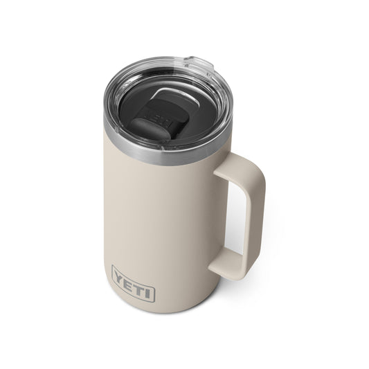 Yeti Rambler 24oz/710ml Mug with Magslider Lid - Cape Taupe