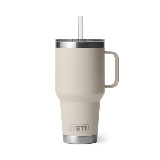Yeti Rambler 35oz Mug With Straw Lid - Cape Taupe