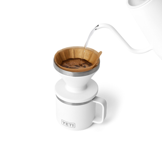 Yeti Rambler Pour Over - White