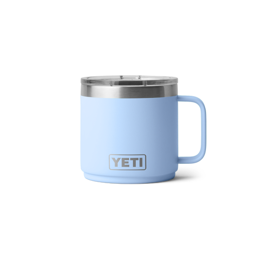 Yeti Rambler 14oz/414ml Stackable Mug 2.0 with Magslider Lid - Big Sky Blue