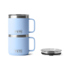 Yeti Rambler 14oz/414ml Stackable Mug 2.0 with Magslider Lid - Big Sky Blue