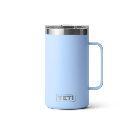 Yeti Rambler 24oz/710ml Mug with Magslider Lid - Big Sky Blue