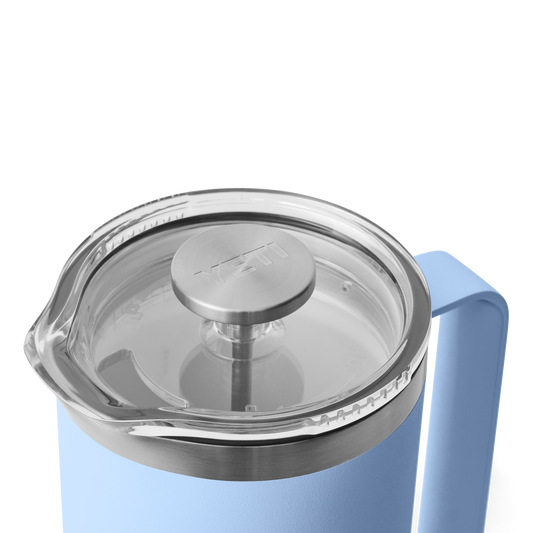 Yeti Rambler 34oz/1L French Press - Big Sky Blue