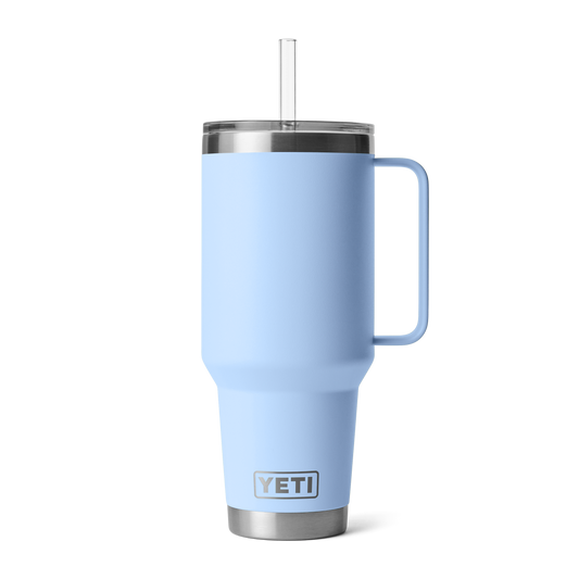 Yeti Rambler 42oz/1.2ml Mug With Straw Lid - Big Sky Blue