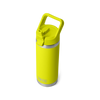 Yeti Rambler 18oz/532ml Bottle with Colour Match Straw Cap - Firefly Yellow