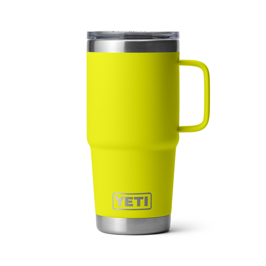 Yeti Rambler 20oz/591ml Travel Mug With Stronghold Lid - Firefly Yellow