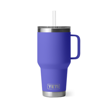 Yeti Rambler 35oz Mug With Straw Lid - Ultramarine Violet
