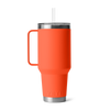 Yeti Rambler 42oz/1.2ml Mug With Straw Lid - Papaya
