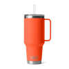 Yeti Rambler 42oz/1.2ml Mug With Straw Lid - Papaya