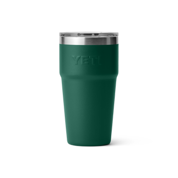 Yeti Rambler 20oz/591ml Stackable Cup with Magslider Lid - Black Forest Green