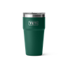 Yeti Rambler 20oz/591ml Stackable Cup with Magslider Lid - Black Forest Green