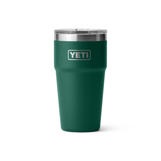 Yeti Rambler 20oz/591ml Stackable Cup with Magslider Lid - Black Forest Green