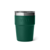 Yeti Rambler 16oz/473ml Stackable Cup - Black Forest Green